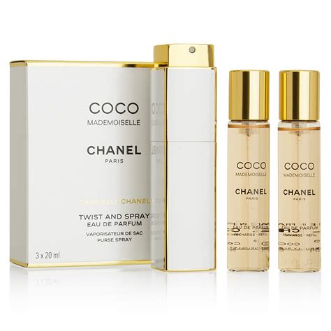 coco chanel perfume purse spray|Coco Chanel perfume spray refill.